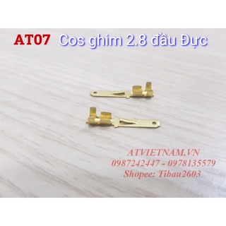 Cos Ghim đực 2.8 - AT07 ( 1 bịch/50 cái)
