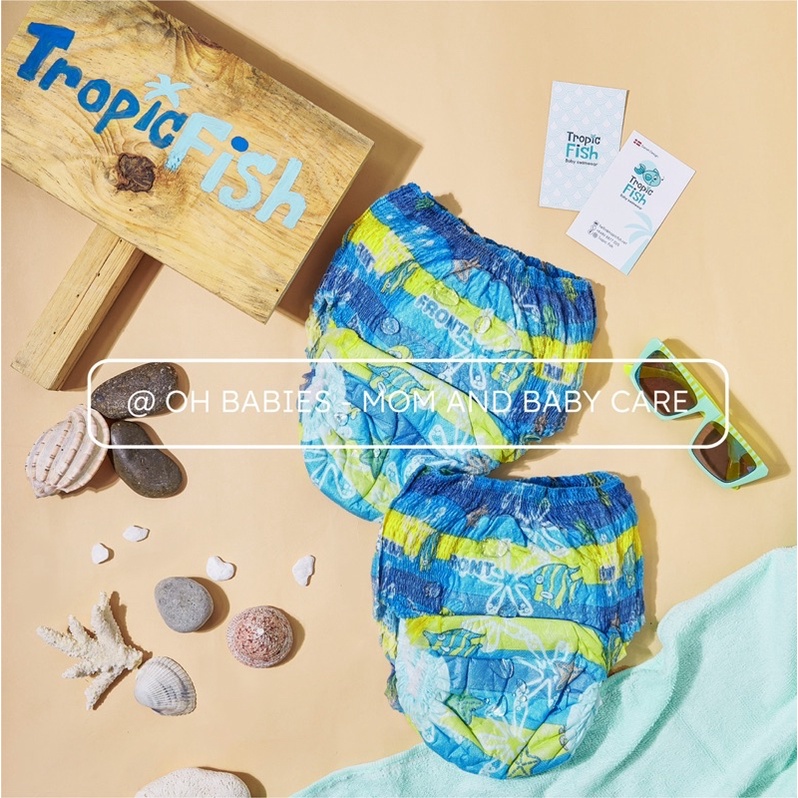 Tã Bỉm Bơi Cho Bé Tropic Fish Sản Xuất Tại Đan Mạch Đủ Size S,M,L - Miếng Lẻ / Combo 3c-5c