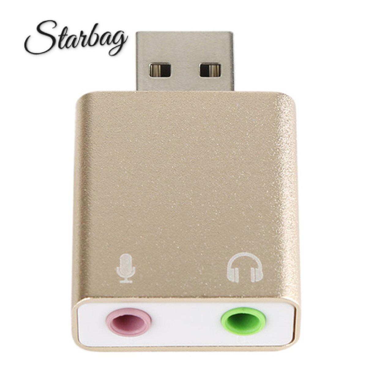 Usb Chuyển Đổi Âm Thanh Đầu Usb Sang Jack 3.5mm | BigBuy360 - bigbuy360.vn