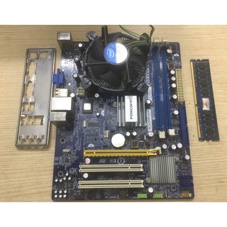Combo main foxcon G31 + Ram 2Gb + cpu E5300 + Quạt