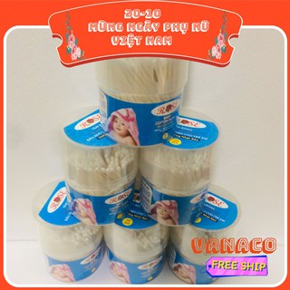 BÔNG RÁY TAI TRẺ EM LÕI GIẤY CAO CẤP ROSE 200 QUE