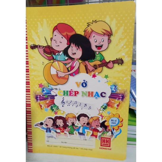 vở Chép nhạc