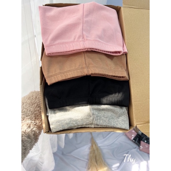 Set 4 quần legging đùi