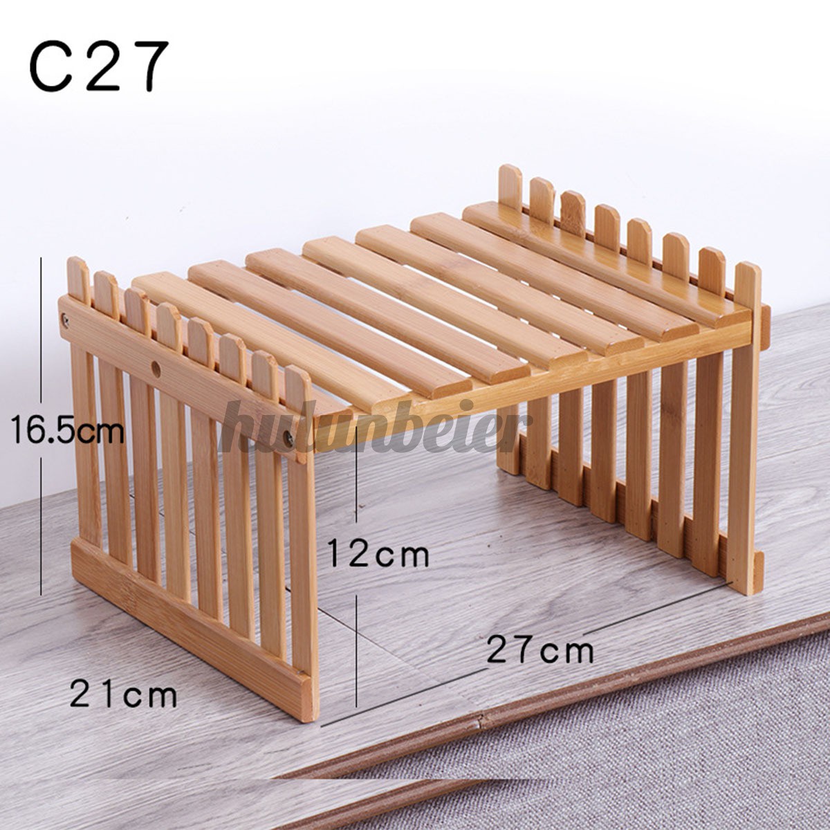 Giá Gỗ Treo Chậu Cây Cảnh 1 / 2 Ngăn 266c