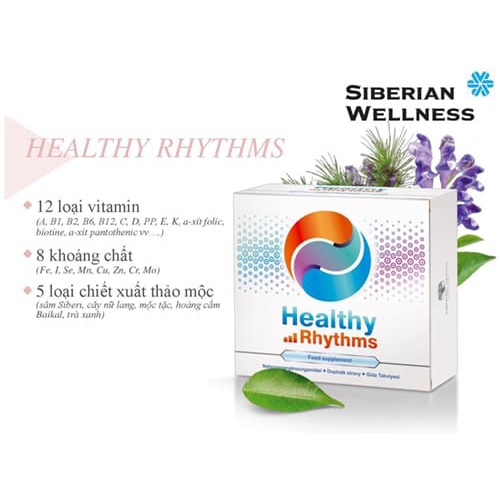 Healthy Rhythms - Siberian Wellness - Hỗ trợ tăng cường sức đề kháng và sức khỏe - Hộp 60 viên #7