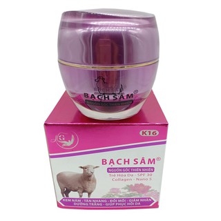 Kem nám - Xóa tàn nhang - Đồi mồi - Chống nhăn - Dưỡng trắng - Phục hồi da Bạch sâm K16