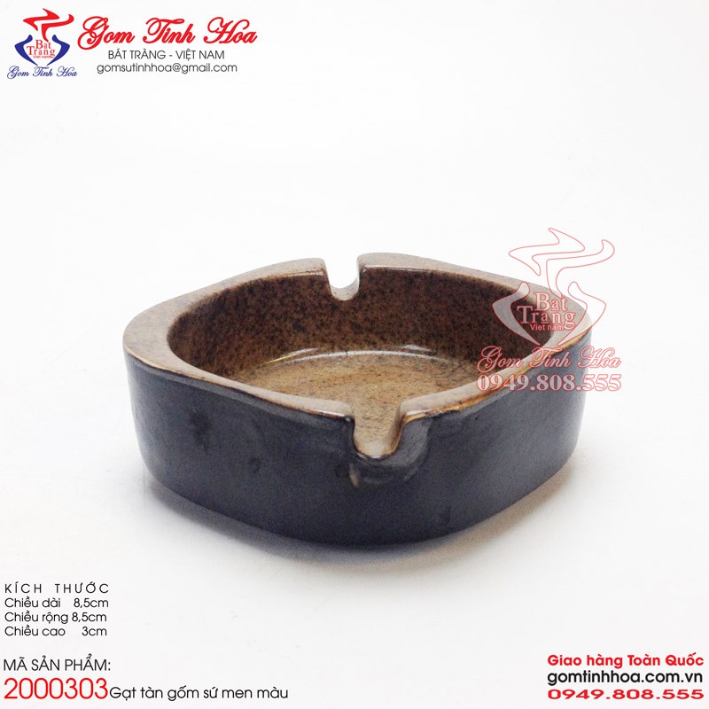 Gạt tàn thuốc lá gốm sứ Bát Tràng