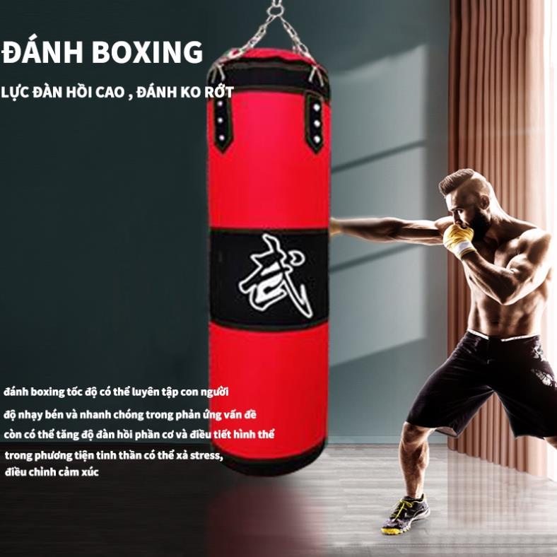 Bao cát đấm bốc treo cao cấp giá rẻ người lớn, trẻ em trọn bộ tập võ boxing BC01
