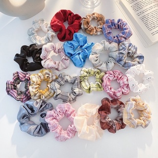 Dây Cột Tóc Vải Scrunchies Hàn Quốc Siêu Xinh