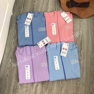 Áo chống nắng Uni thêu