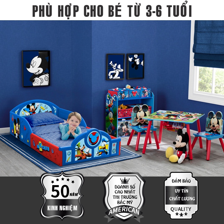 Giường Ngủ Cho Bé 2023, Giường Trẻ Em Tiện Dụng, màu sắc hoạ tiết dễ thương, kèm đệm!