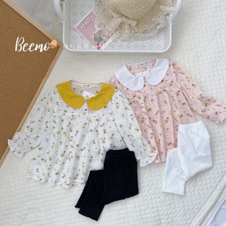 Bộ bé gái họa tiết hoa nhí