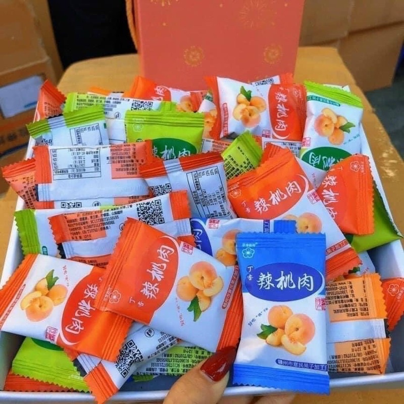 Đào Cay Đài Loan mẫu mới gói 300gr
