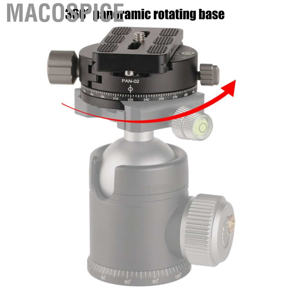 Đầu bóng tròn PAN‑02 có thể điều chỉnh 360 độ tấm tháo nhanh gắn chân máy chụp ảnh | BigBuy360 - bigbuy360.vn