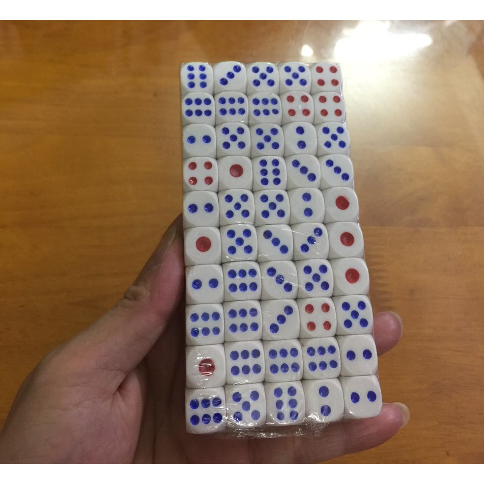 Set 100 viên xí ngầu  tiện dụng