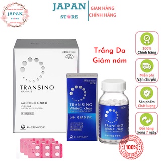 Viên Uống Trắng Da, Giảm Nám Transino Nhật Bản