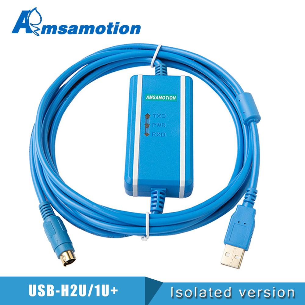 SZ Thích hợp Inovance H0U / H1U / H2U Series Cáp lập trình PLC Cáp tải xuống USB-H2U 1U 0U