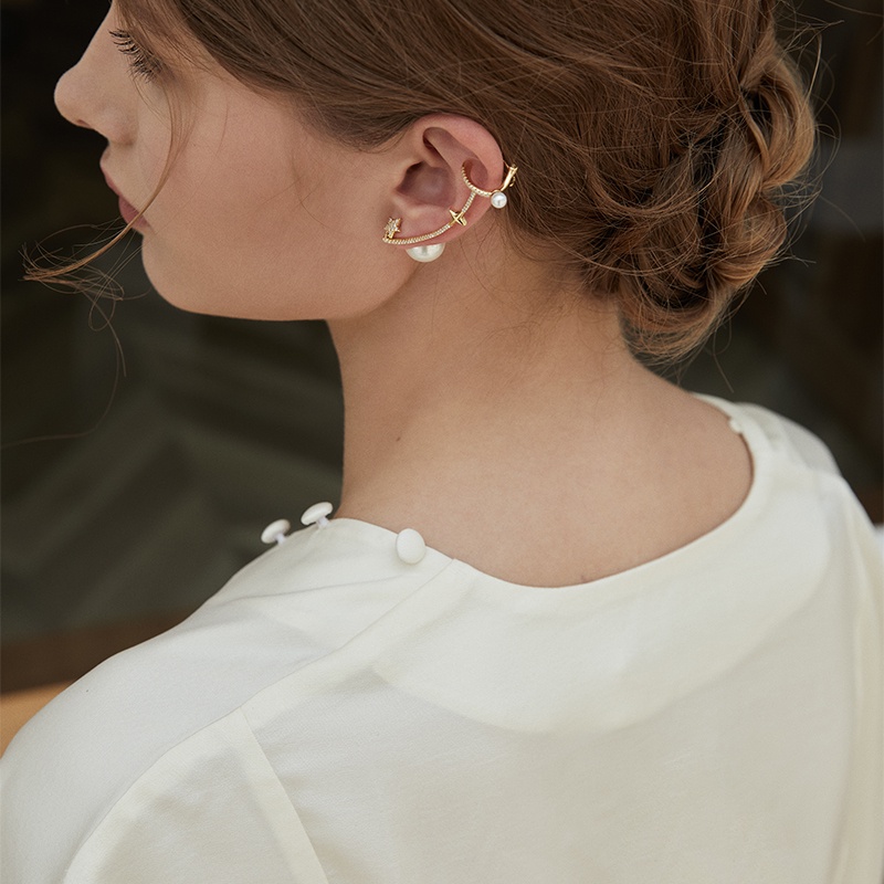 Khuyên tai BAMOER bạc 925 nhiều thiết kế tùy chọn thời trang dành cho nữ