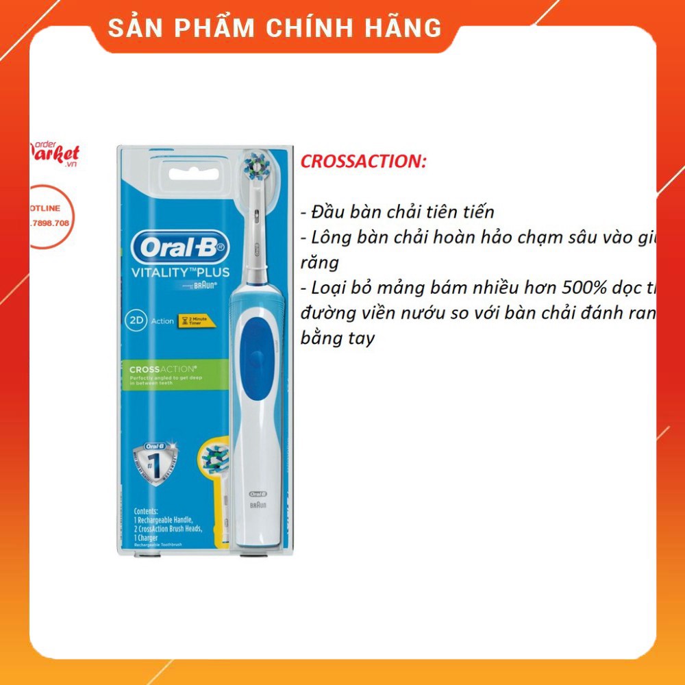 Bàn chải điện oral B bàn chải đánh răng điện người lớn trẻ em