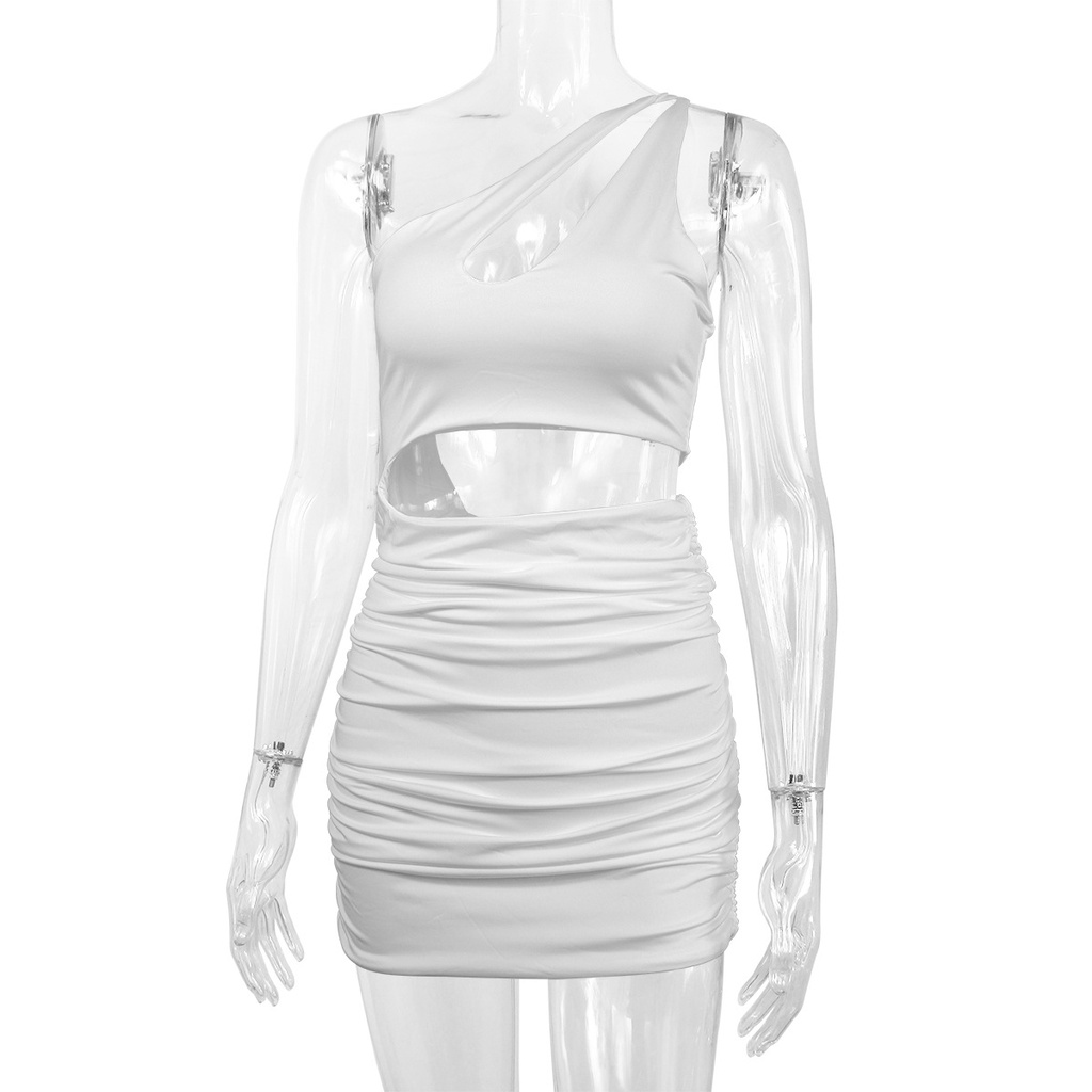 DUNEA Đầm bodycon lệch vai gợi cảm dành cho nữ