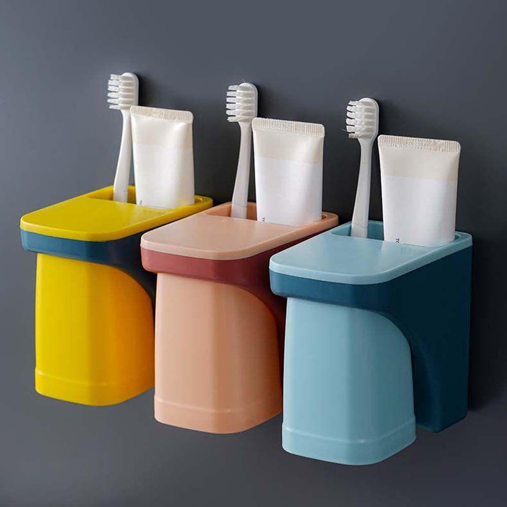 JARRED Giá Đỡ Bàn Chải Đánh Răng / Lược Gắn Tường Nhà Tắm Tiện Lợi