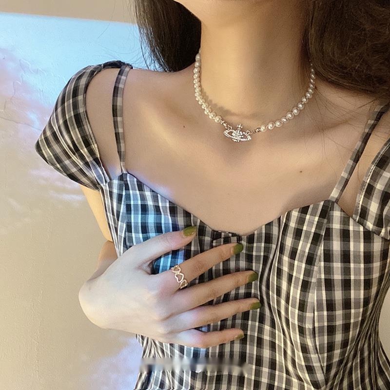 Vòng Cổ Ngọc Trai Thời Trang Hàn Quốc Chất Lượng Cao Cho Nữ