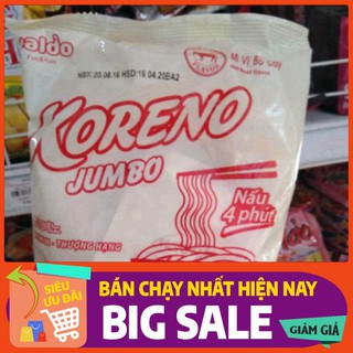 1 gói Mỳ Ăn Liền Koreno thượng hạng mỳ nấu 4 phút jumbo