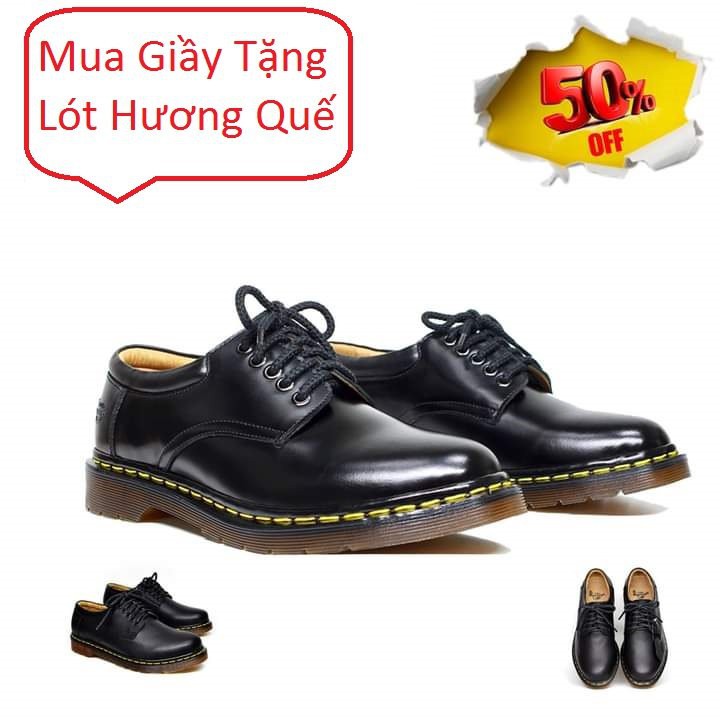 Giầy Docter Nam GIá Rẻ Tăng Lót Khử Mùi Được Làm Từ Da Bò 100% Bảo Hành 12 Tháng