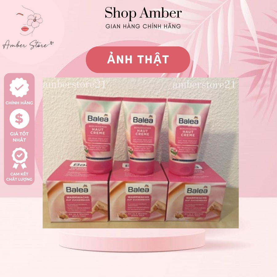KEM LÀM DỊU DA SAU WAX VÀ CẠO LÔNG BALEA  AMBER STORE