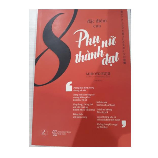 Sách - 8 Đặc Điểm Của Phụ Nữ Thành Đạt [AZVietNam]