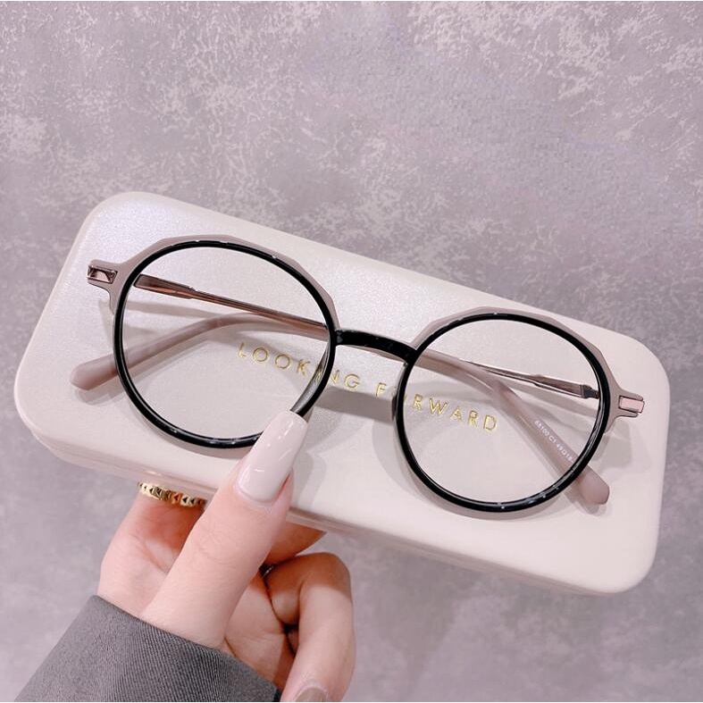 Mắt Kính Gọng Tròn Màu Gradient Siêu Nhẹ Thời Trang Hàn Quốc 2022