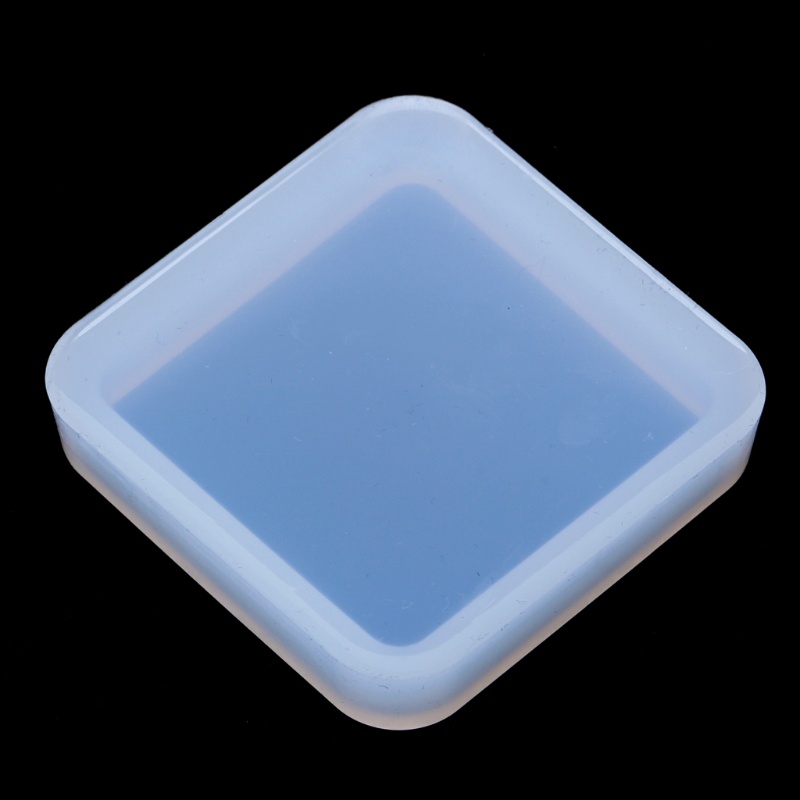Khuôn Silicone Làm Tấm Lót Ly Epoxy Hình Vuông Tiện Dụng