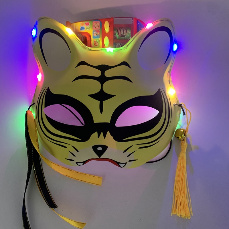 Mặt Nạ Nửa Mặt Hóa Trang Halloween