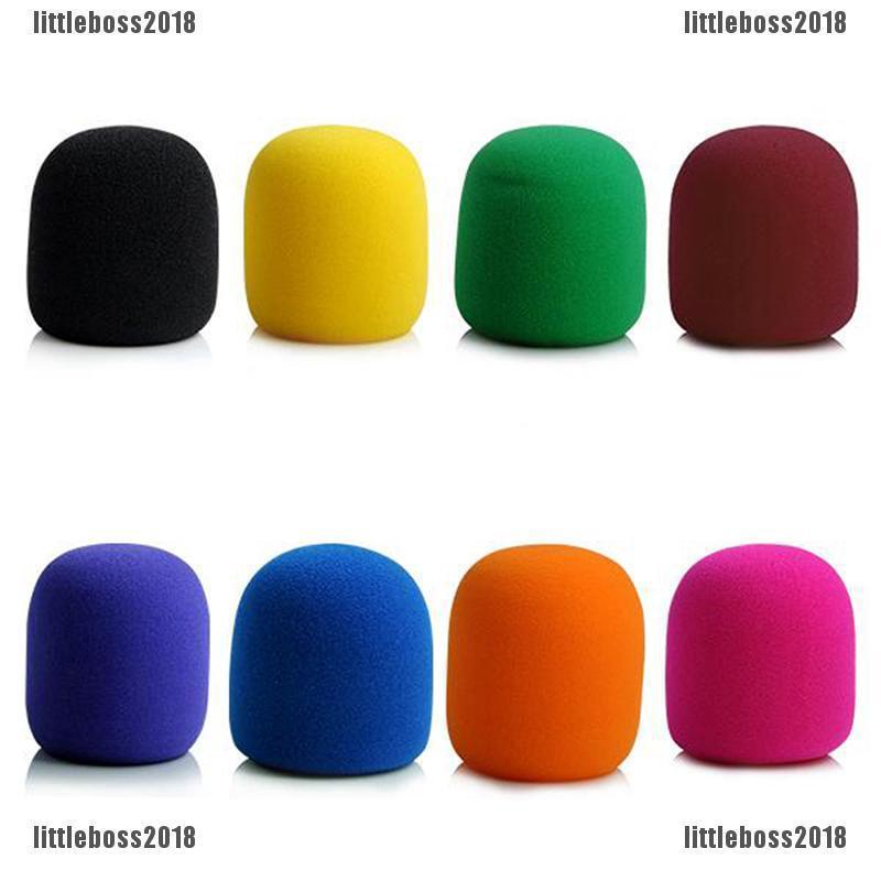 Vỏ Xốp Bọc Đầu Micro Cầm Tay Chắn Gió 10 Màu Tùy Chọn