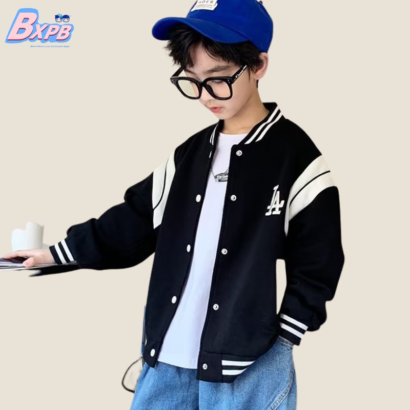 Áo khoác BXPB tay dài phong cách Hàn Quốc hợp thời trang cho bé 4-15 tuổi