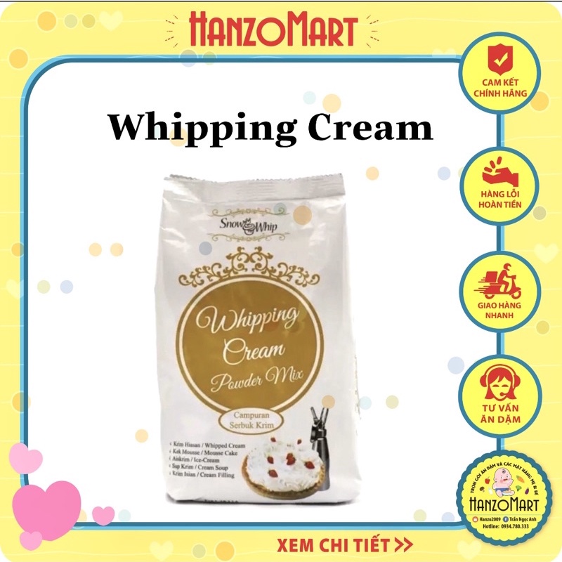 Bột Whipping Cream Snow