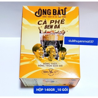 Cà phê ông bầu đen đá 140 gr hộp.