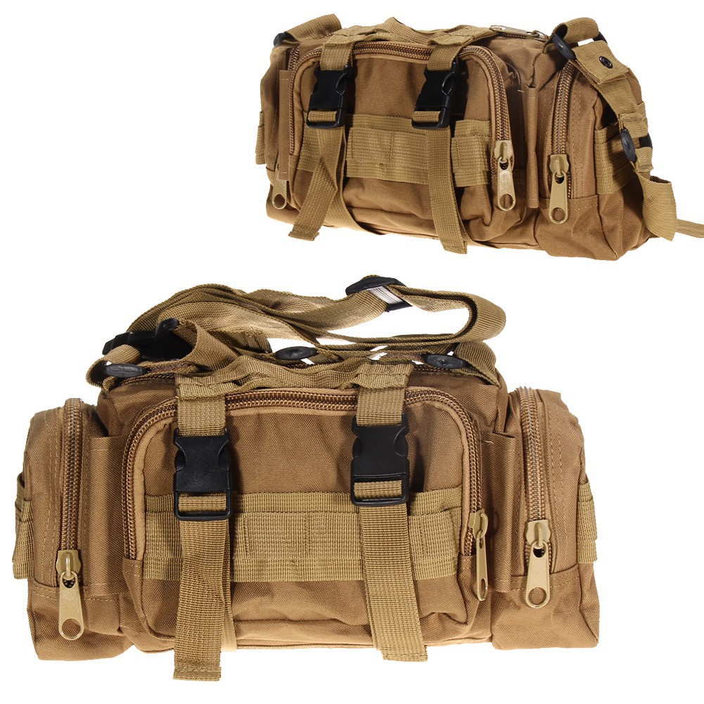Túi đeo hông du lịch phong cách quân đội đa năng