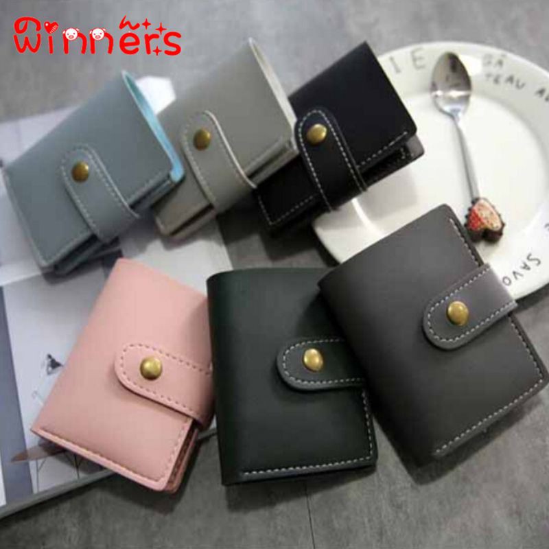 Ví nữ gấp gọn mini phong cách retro