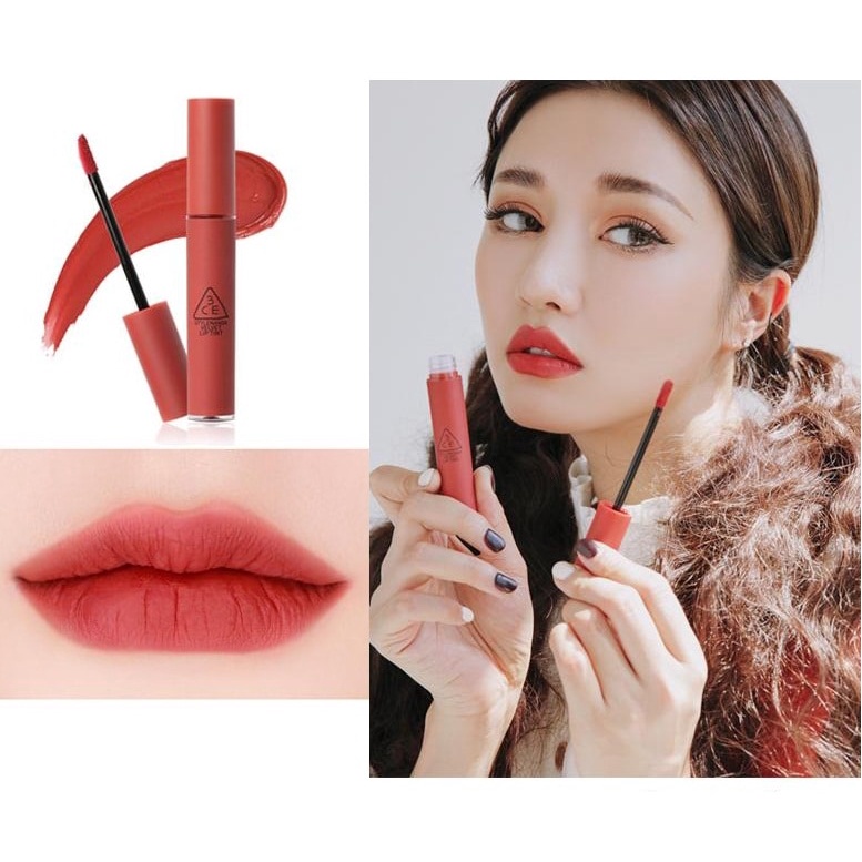 Son Kem Lì tròn 3CE Velvet Lip Tint - Chính hãng