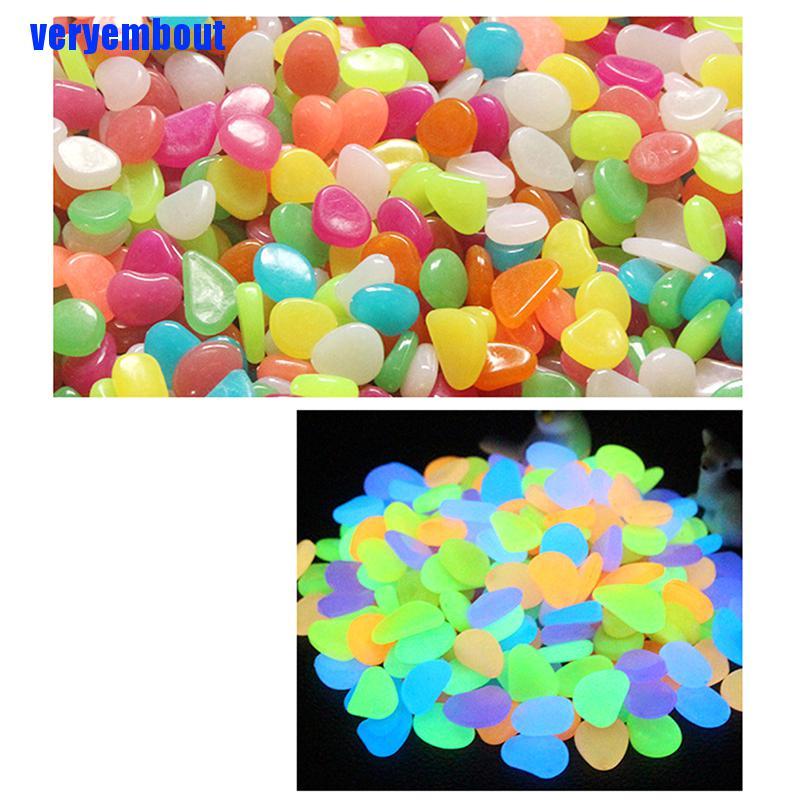 Đá Cuội Phát Sáng Dùng Trang Trí Bể Cá / Sân Vườn