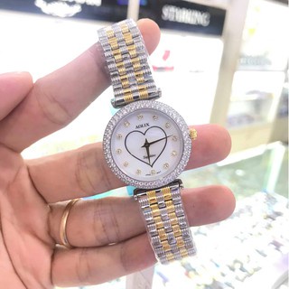 Đồng hồ nữ AOLIX 1020L dây demi full hộp chính hãng, kính Sapphire chống xước chống nước