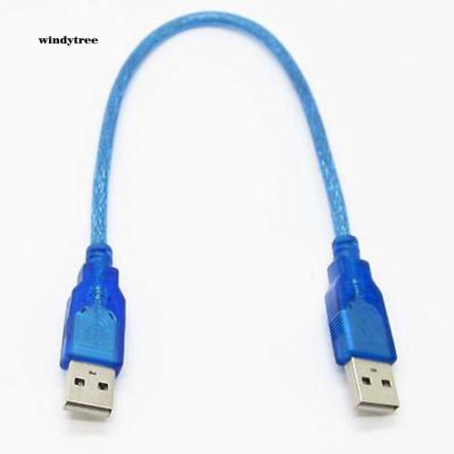 Cáp sạc wdte _ 30cm USB 2.0 loại A phích cắm 2 đầu tiện dụng