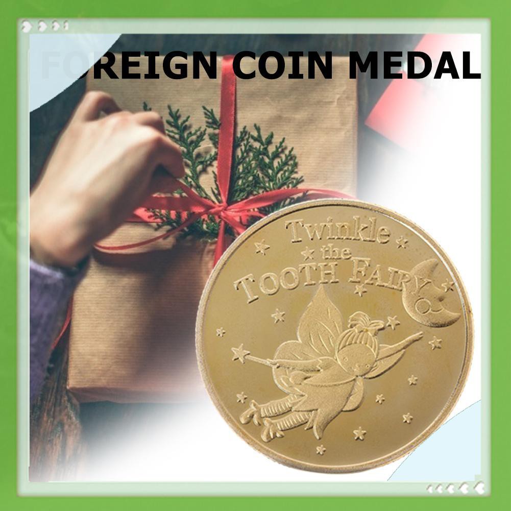 Aigoni Đồng Xu Mạ Vàng Sáng Tạo Xinh Xắn Cho Bé