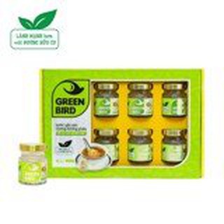 Nước yến sào chưng đường phèn green bird -