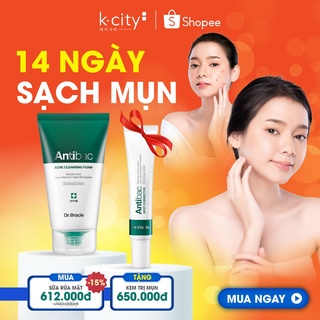 Sữa Rửa Mặt Da Dầu Mụn Hàn Quốc Antibac 120ml