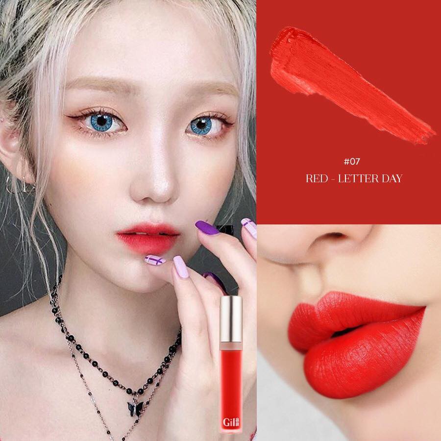 Son Kem Thế Hệ Mới Gilaa long wear lip cream 5g