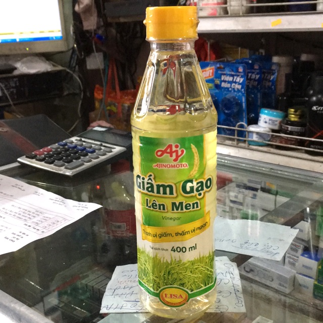 Dấm Gạo Lên Men Ajinomoto 400ml