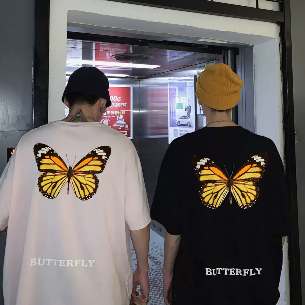 Áo thun Stee BUTTERFLY COLOR Unisex