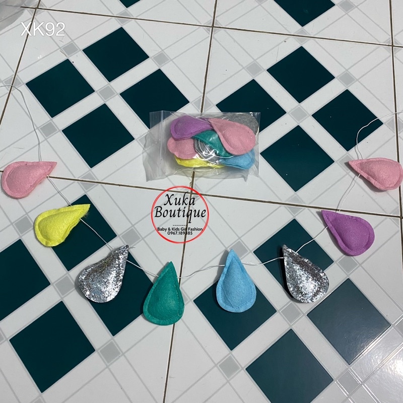 Phụ Kiện Trang Trí Phòng Cho Bé - Dây Treo Tường Hình Giọt Nước